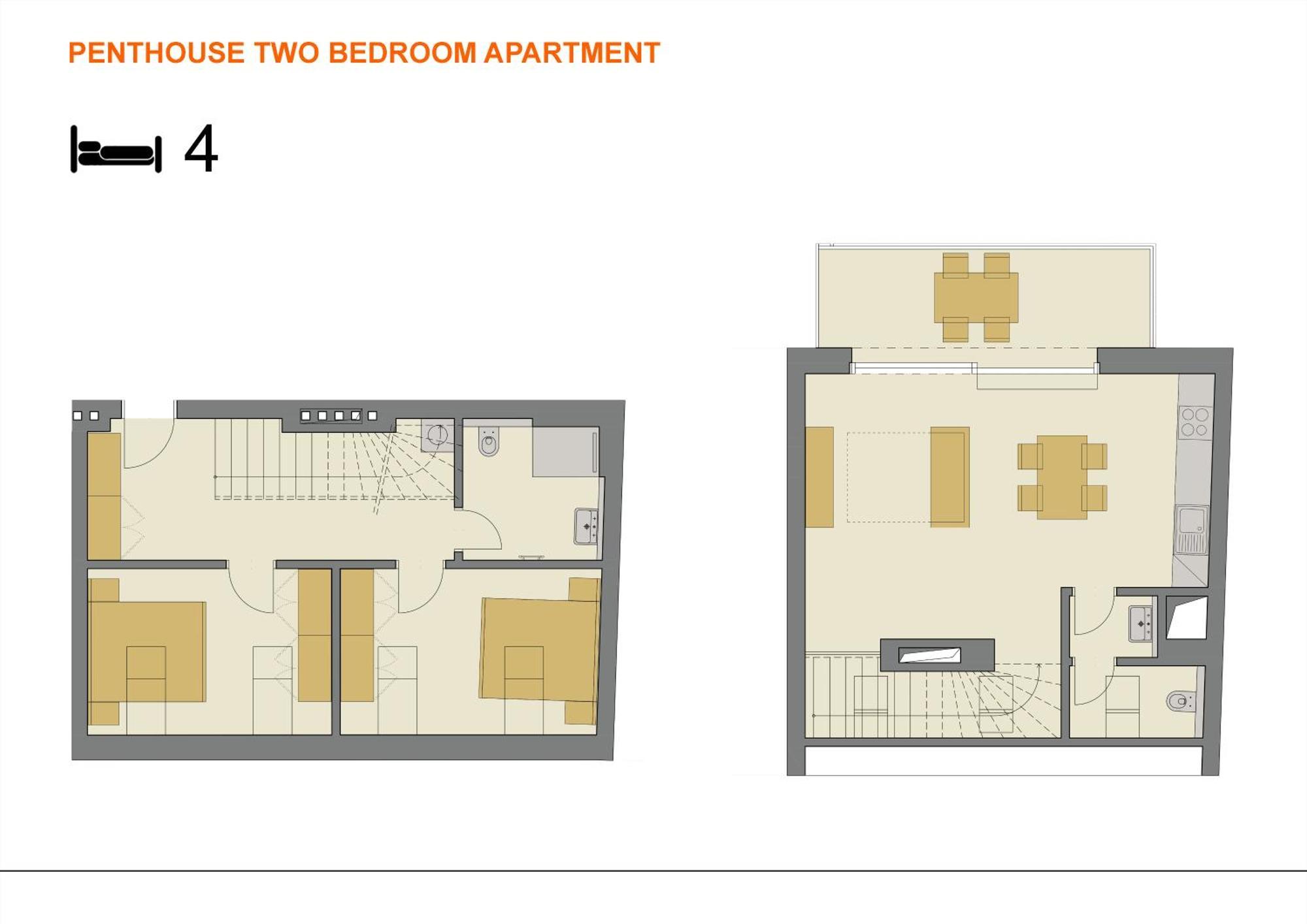 Downtown Suites Rubesova Prag Exteriör bild